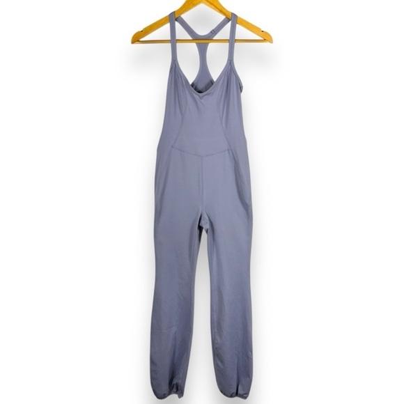 Free People Movement Let's Bounce Workout Onesie Jumpsuit, Dusted Cerulean, XS - Picture 2 of 11